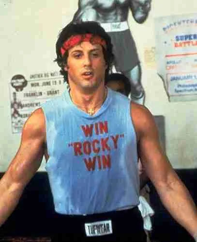 CAMISETA BOXEO "WIN ROCKY WIN"