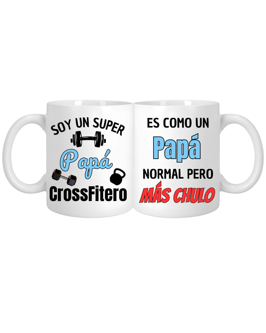 Taza papá Crossfitero