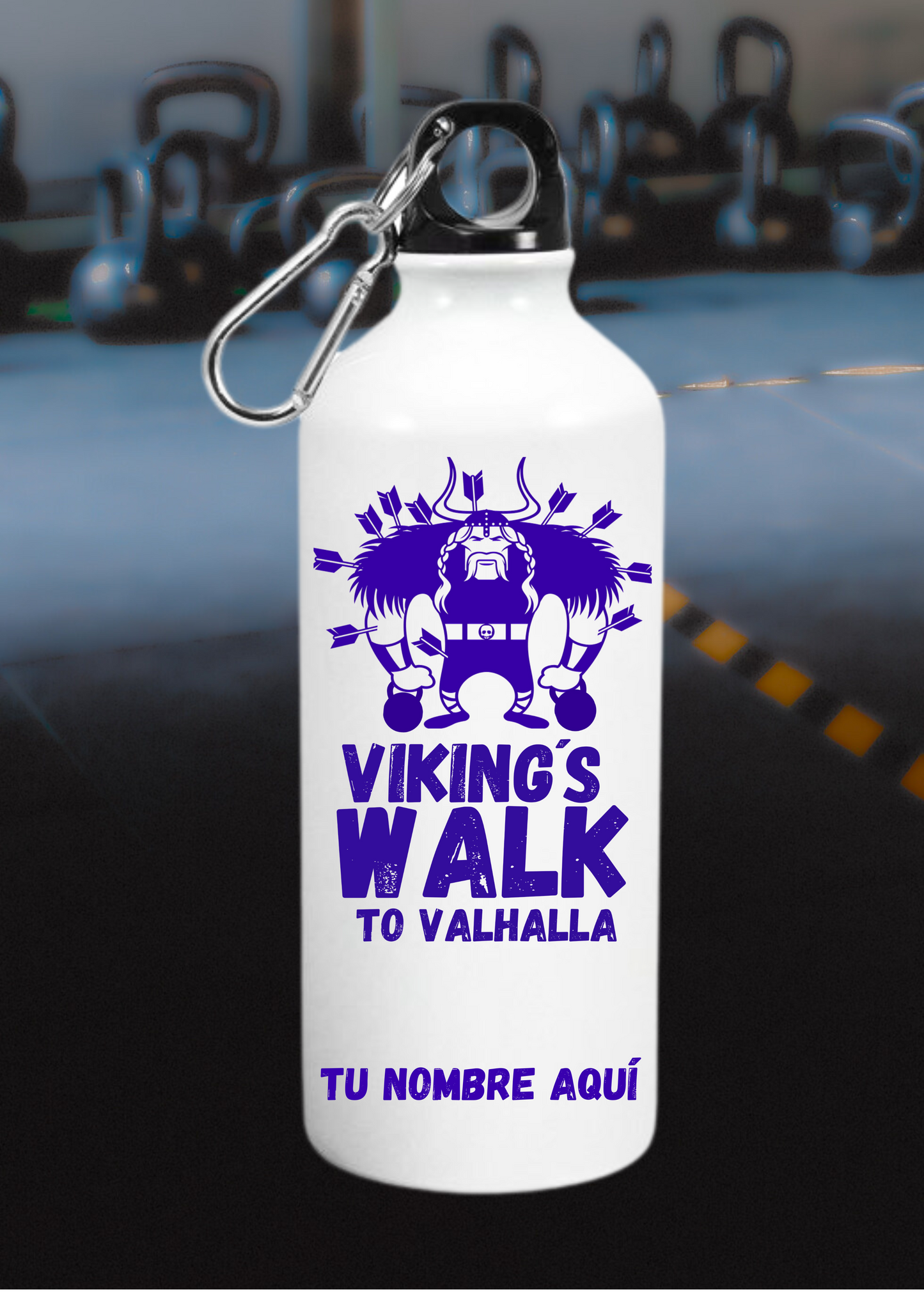 Bidón Aluminio Viking Style PERSONALIZADO