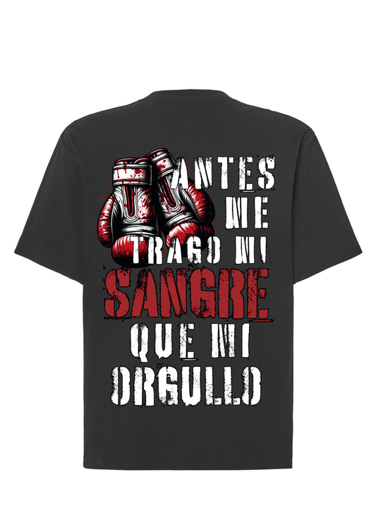 Camiseta oversized Boxing Pride